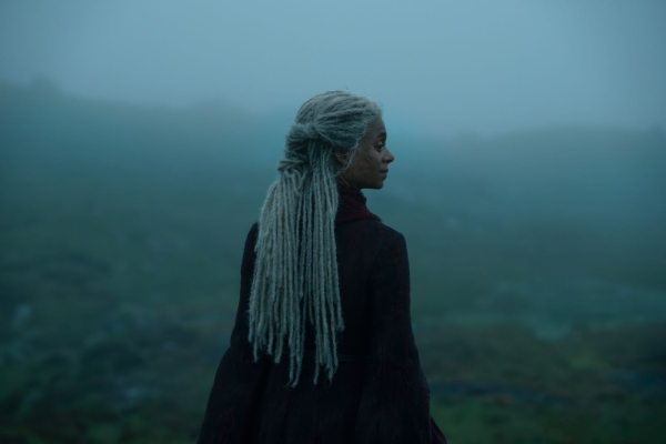 Phoebe Campbell as Rhaena Targaryen in a still from House of the Dragon season three.